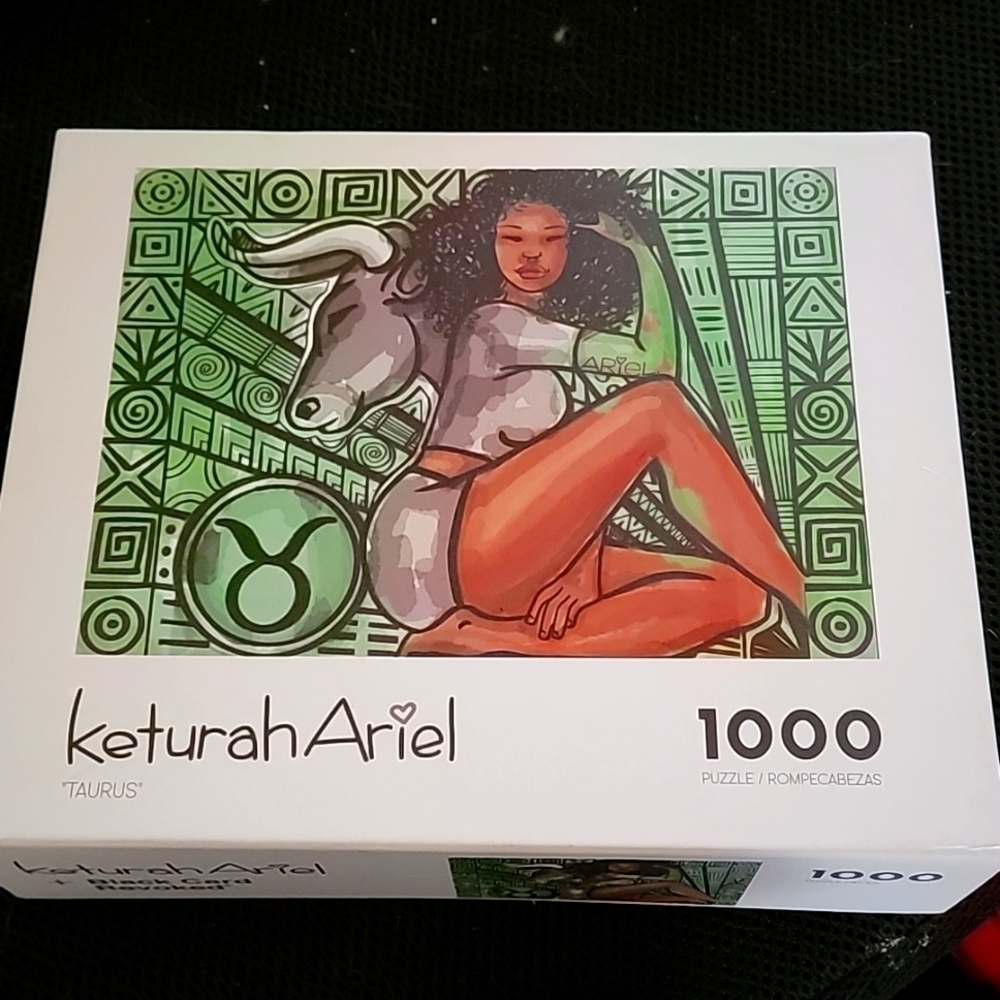 Keturah Ariel Black Card Revoked 1000 piece puzzle Taurus
